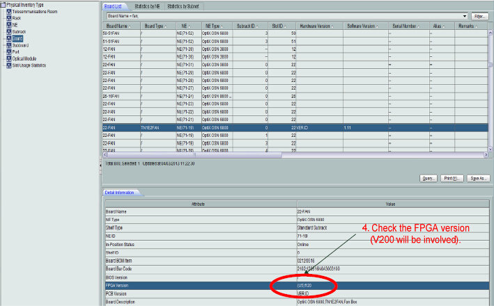 4.check the FPGA version